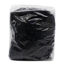 Palha Madeira Preta P/ Cestas Presentes Enfeite 120g