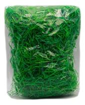 Palha Madeira Verde Claro P/ Cestas Presentes 120g Palha Madeira Verde Claro P/ Cestas Presentes 120g