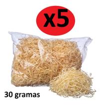 Palha seca Fina Natural Decoração Festa junina- 5 sacos
