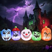 Palhaço pirata vampiro inflável de Halloween de 2,4 m da DomKom