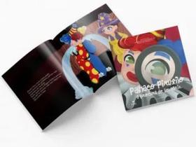 Palhaço pirulito a procura do seu nariz