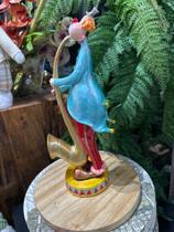 Palhaço Tocando Musica 33,8cm - LYOR DESIGN