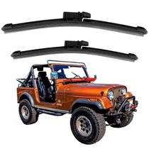 Palheta Automotiva Limpa Para-brisas Jeep Willys 10" 1959 até 1983 Dias de Chuva