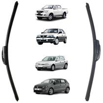 Palheta Bosch Aerofit Esquerda + Direita Volkswagen Polo 2002 A 2010 Palheta Bosch Aerofit Esquerda + Direita Volkswagen Polo 2002 A 2010