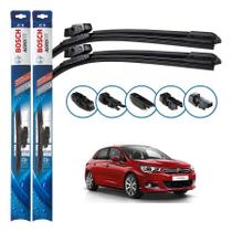 Palheta Bosch Dianteira C4 Hatch 2007/18 Multiclip Aerofit