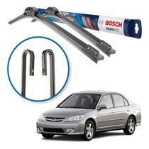 Palheta Bosch Dianteira Civic 2001/2005 Aerofit Original Par
