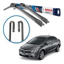 Palheta Bosch Dianteira Civic 2012/2016 Aerofit Original Par