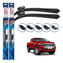 Palheta Bosch Dianteira Ford Ranger 2017/2023 Multiclip Aerofit