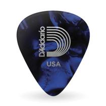 Palheta Celuloide Azul Perolada Média D'Addario 1CBUP4-10