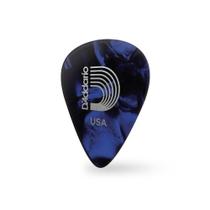 Palheta Celulóide Azul Perolada Pesada D Addario 1CBUP6-10 F035