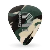 Palheta Celulóide Camuflada 1.0mm Pesada D Addario 1CCF6-10 F035