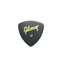 Palheta Celuloide Gibson Pesada Aprgg 74H Preta 12 Unidades