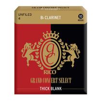Palheta Clarineta Bb 4 (10 Unidades) D'Addario Grand Concert