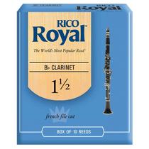 Palheta Clarinete Rico Royal 1,5 - Unidade