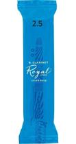 Palheta Clarinete - Rico Royal 2.5 Unidade