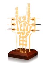 Palheta de guitarra CoolGift Mart Light Up Rock Skeleton Hands