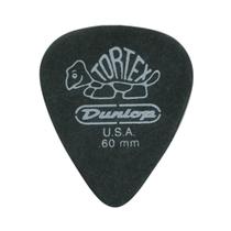 Palheta de guitarra Dunlop 488R.60 Tortex Pitch Black 0,60 mm 72/bolsa