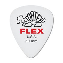 Palheta de guitarra Dunlop Tortex Flex Standard 5,0 mm vermelha, pacote com 12 Palheta de guitarra Dunlop Tortex Flex Standard 5,0 mm vermelha, pacote com 12