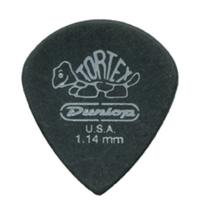 Palheta de guitarra Dunlop Tortex Pitch Black Jazz III 1,14 mm 72/bolsa
