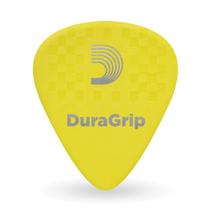 Palheta Delrin Leve-Média Amarela DAddario Duragrip 1DYL3-10 Palheta Delrin Leve-Média Amarela DAddario Duragrip 1DYL3-10