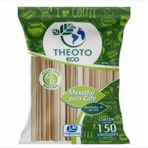 Palheta Descartavel Mexedor de Cafe Bambu PCT.C/150