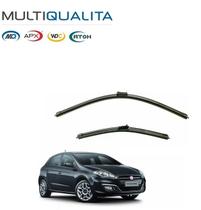 Palheta dianteira bravo 2011 a 2018 específica lado motorista 24" lado passageiro 17" par apx2417