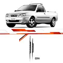 Palheta Dianteira Fiesta Courier Vectra Cherokee Crv Frontier Tr4 Pajero Omega Suprema Grand Vitara Com Encaixe Ganchoadaptador E3 19/19 Polegadas 483