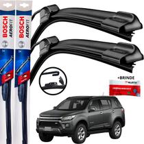 Palheta Dianteira Par Limpador de Parabrisa Para Brisa Original Bosch BLAZER 1995 á 2024 Palheta Dianteira Par Limpador de Parabrisa Para Brisa Original Bosch BLAZER 1995 á 2024