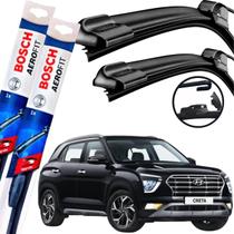 Palheta Dianteira Par Limpador de Parabrisa Para Brisa Original Bosch Creta 2021 2022 2023 2024 Palheta Dianteira Par Limpador de Parabrisa Para Brisa Original Bosch Creta 2021 2022 2023 2024