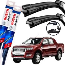 Palheta Dianteira Par Limpador de Parabrisa Para Brisa Original Bosch Ford FORD RANGER 2017 2018 2019 2020 2021 2022 2023 2024