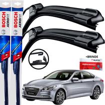 Palheta Dianteira Par Limpador de Parabrisa Para Brisa Original Bosch Genesis 2013 14 15 16 17 18 19 20 21 22 23 2024