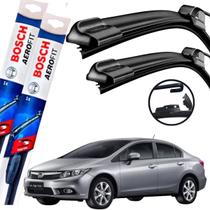Palheta Dianteira Par Limpador de Parabrisa Para Brisa Original Bosch HONDA CIVIC 2012 13 14 15 2016 Palheta Dianteira Par Limpador de Parabrisa Para Brisa Original Bosch HONDA CIVIC 2012 13 14 15 2016
