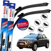 Palheta Dianteira Par Limpador de Parabrisa Para Brisa Original Bosch Multiclip CITROEN C4 CACTUS 2020 2021 2022 2023 Palheta Dianteira Par Limpador de Parabrisa Para Brisa Original Bosch Multiclip CITROEN C4 CACTUS 2020 2021 2022 2023