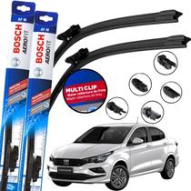 Palheta Dianteira Par Limpador de Parabrisa Para Brisa Original Bosch Multiclip FIAT CRONOS 2017 18 19 20 21 22 23 2024