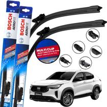 Palheta Dianteira Par Limpador de Parabrisa Para Brisa Original Bosch Multiclip FIAT FASTBACK 2023 2024 Palheta Dianteira Par Limpador de Parabrisa Para Brisa Original Bosch Multiclip FIAT FASTBACK 2023 2024