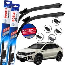 Palheta Dianteira Par Limpador de Parabrisa Para Brisa Original Bosch Multiclip VOLKSWAGEN NIVUS 2020 21 22 23 2024