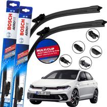 Palheta Dianteira Par Limpador de Parabrisa Para Brisa Original Bosch Multiclip VOLKSWAGEN NOVO POLO 2017 18 19 20 21 22 23 2024