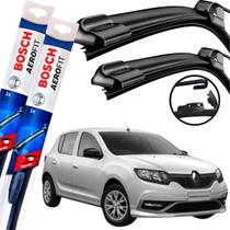 Palheta Dianteira Par Limpador de Parabrisa Para Brisa Original Bosch Renault SANDERO 2008 09 10 11 12 13 2014 Palheta Dianteira Par Limpador de Parabrisa Para Brisa Original Bosch Renault SANDERO 2008 09 10 11 12 13 2014
