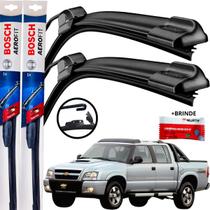 Palheta Dianteira Par Limpador de Parabrisa Para Brisa Original Bosch S10 1995 96 97 98 99 00 01 02 03 04 05 06 07 08 09 10 2011