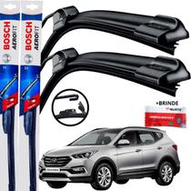 Palheta Dianteira Par Limpador de Parabrisa Para Brisa Original Bosch Santa Fe 2014 15 16 17 18 2019