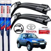 Palheta Dianteira Par Limpador de Parabrisa Para Brisa Original Bosch Toyota RAV4 1994 95 96 97 98 99 2000 Palheta Dianteira Par Limpador de Parabrisa Para Brisa Original Bosch Toyota RAV4 1994 95 96 97 98 99 2000