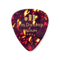 Palheta Dunlop Celulóide Média Shell