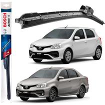 Palheta Etios 2012 2013 2014 2015 2016 2017 2018 2019 2020 2021 Dianteira Limpador Para Brisa Bosch