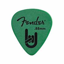 Palheta Fender Rock On 0,88mm Verde