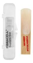Palheta Fibracell Premier Sax Soprano 2,5
