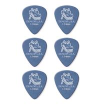 Palheta Gator Grip 1,14mm Dunlop Azul Marinho Quantidade:6 Pçs