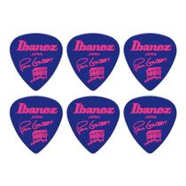 Palheta Ibanez Paul Gilbert Signature Jewel Blue 1.0mm Pack Com 6 B1000PG-JB
