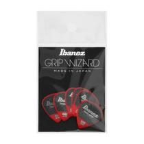 Palheta Kit 6un Vermelha Sand Grip Ibanez 1.0 Grip Wizard JP Palheta Kit 6un Vermelha Sand Grip Ibanez 1.0 Grip Wizard JP