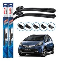 Palheta Limpador Chuva Parabrisa Bosch Fit 2009 A 2014 Honda Fit 2009 A 2014 Palheta Limpador Chuva Parabrisa Bosch Fit 2009 A 2014 Honda Fit 2009 A 2014