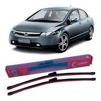 Palheta limpador de para-brisa new civic 2007 2012 26" 23" par